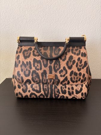 Dolce&Gabbana Sicily bag in leopard print