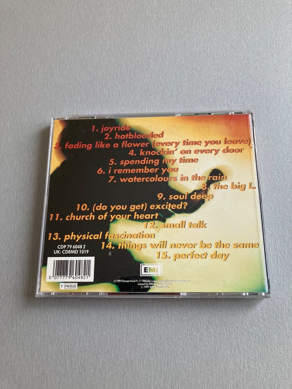 CD: CD Roxette - Joyride – Usato da Wald ZH venduto da Liedermacher 2
