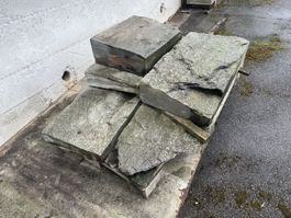 Natursteinplatten Granit grau ca 62cm Breite gebraucht