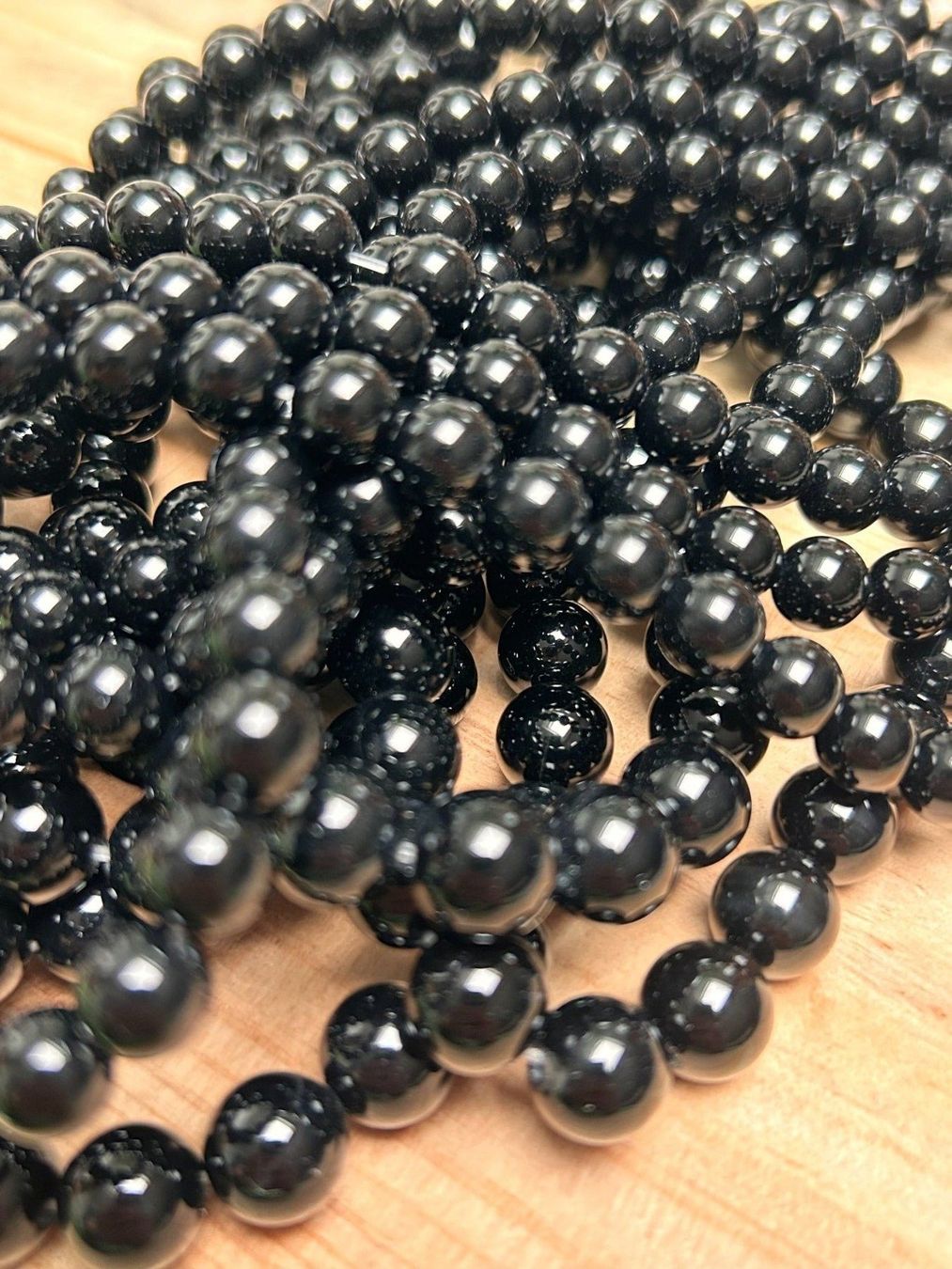 Minerali & Pietre curative: Strang echte Onyx Kugeln / stone beads 8 mm – Nuovo (secondo la descrizione) da Niederrohrdorf venduto da Ytobi 1