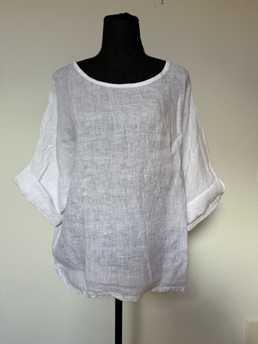 Camicette: Coole Leinenbluse – Nuovo (secondo la descrizione) da Sigriswil venduto da ck56 4