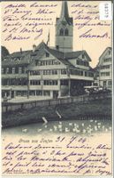 Gruss aus Teufen - Dorfpartie