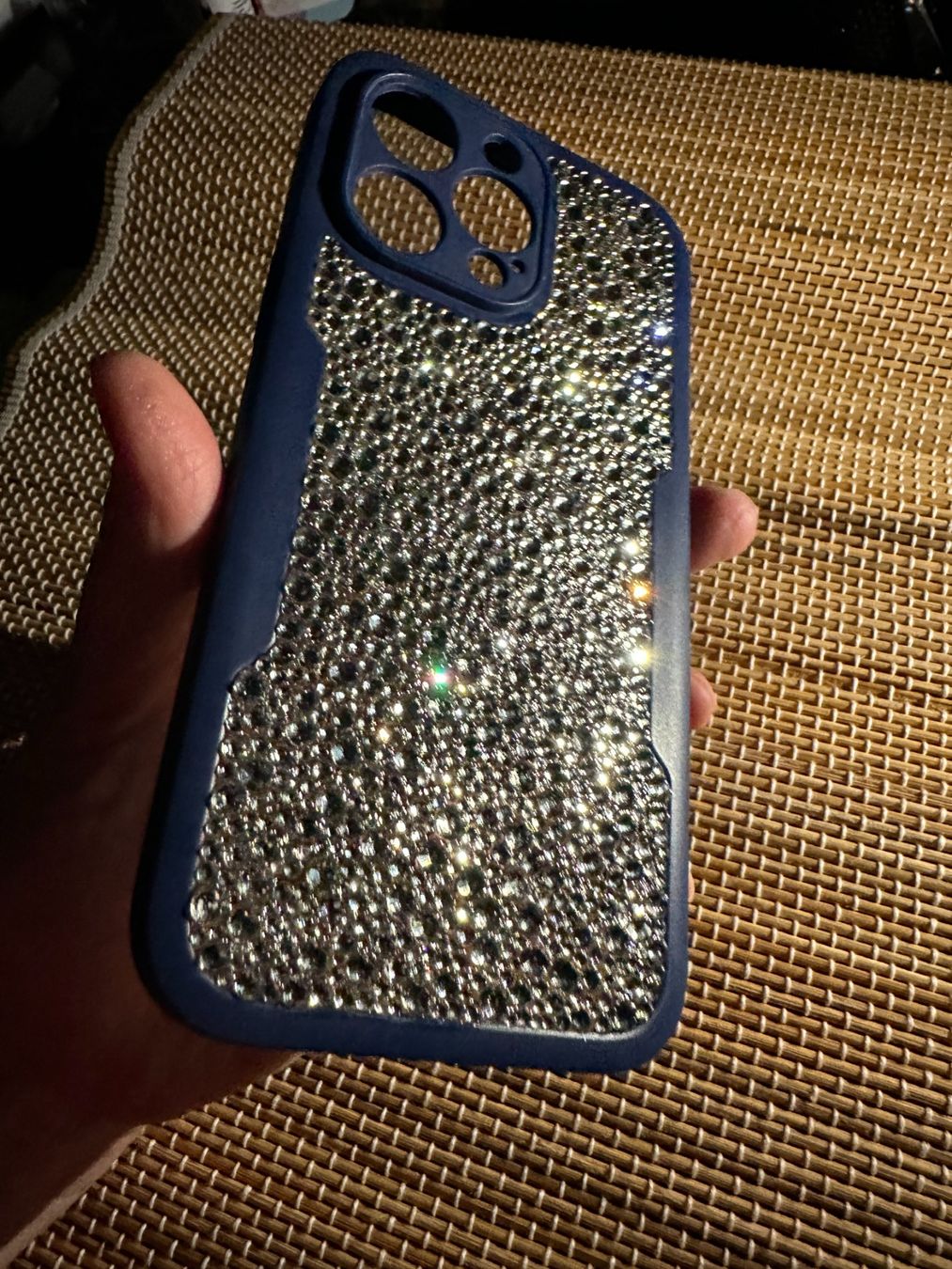 Cover & Protezioni schermo: Luxury 360 Full Body Front+Back Navy Blue, iPhone 14 Pro Max – Nuovo e nell'imballaggio originale da Genève venduto da AGBERG 2