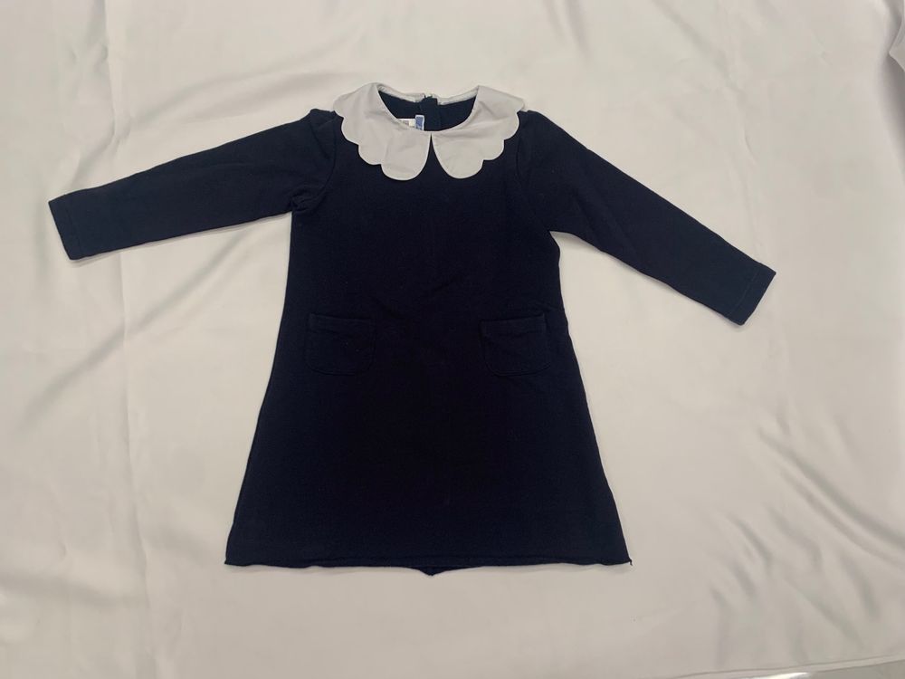 Manteau Jacadi Fille Taille 8 Ans - Beige Doublé - Occasion Très Bon État