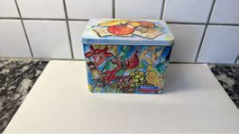 Blechdose Roland Kneke bund bedruckt Dekoration Vorratsdos