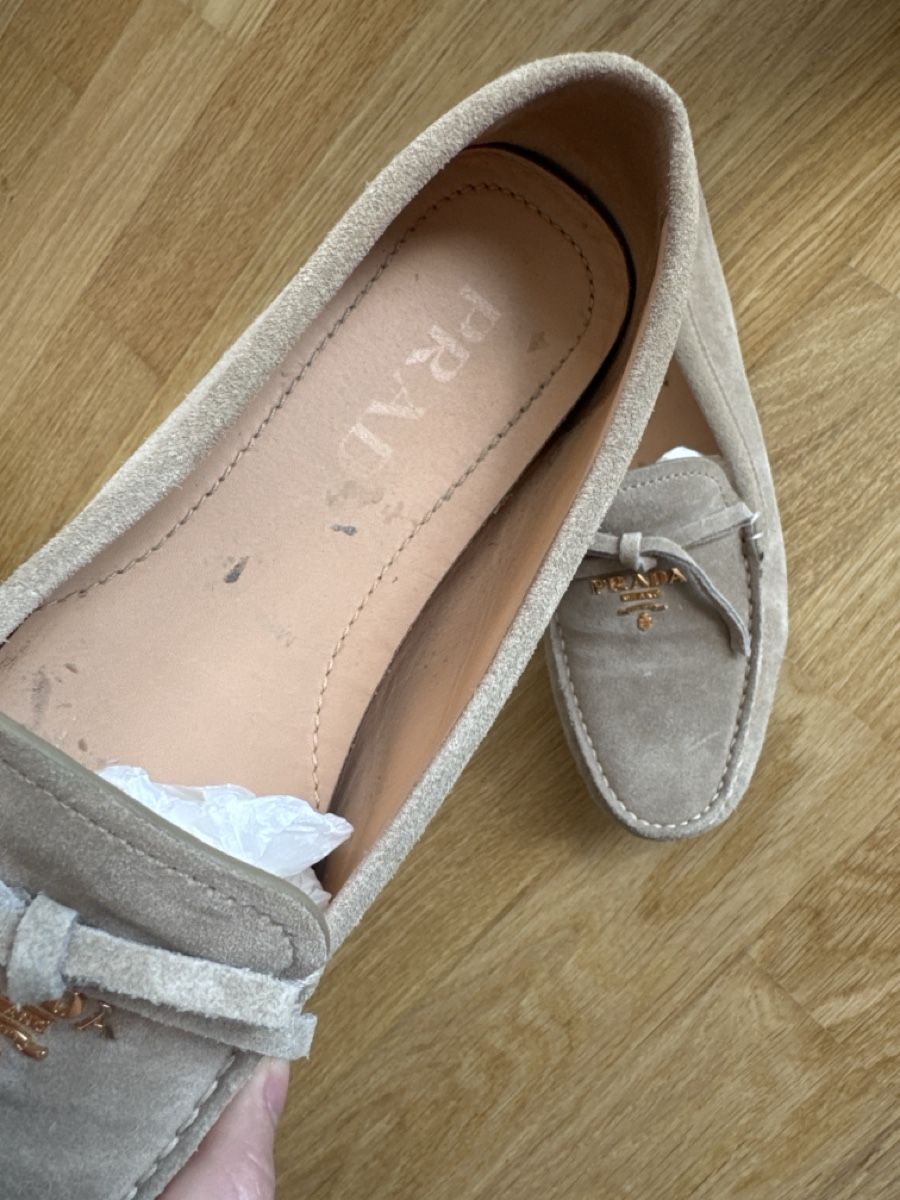 Prada Scarpe da donna: Prada Damen Mokassins Beige 38 – Usato da Fribourg venduto da ksu_65bh 1