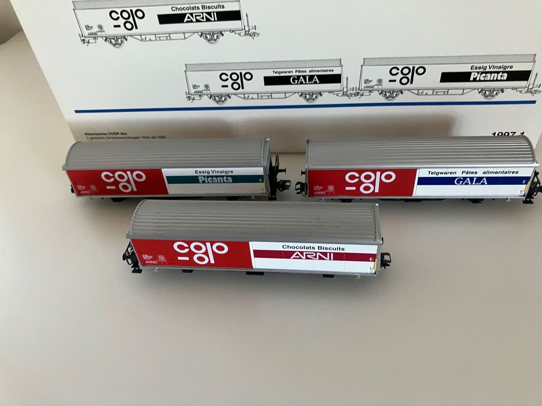 Märklin Modellini di ferrovie: Historisches COOP-Set 3-teilig – Nuovo (secondo la descrizione) da Eschlikon TG venduto da Atiz0 2
