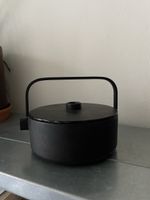 Collage tea pot, cast iron serax design 