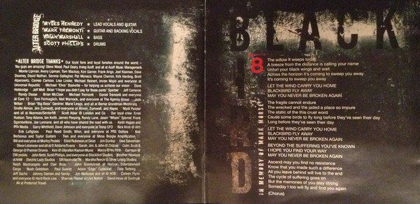 CD: Alter Bridge – Blackbird – Usato da Brittnau venduto da Zibu 4