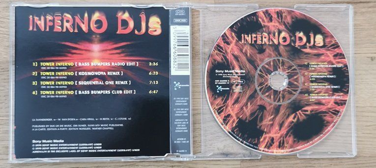 CD: Inferno DJs – Tower Inferno  (Maxi-CD) – Usato da Wilen b. Wollerau venduto da morethanmusic 1