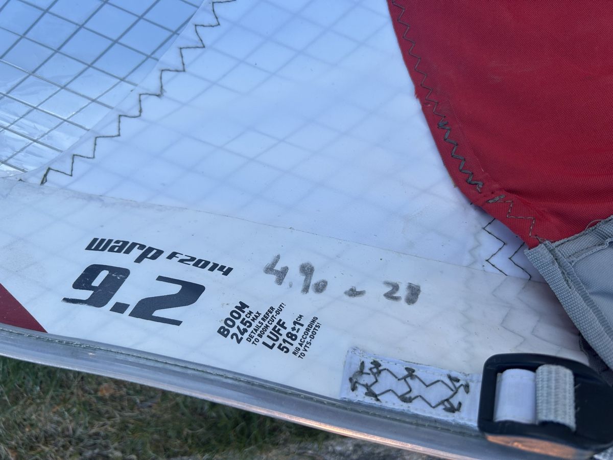 North Sails Surfen: Komplettrigg North Sails 9.2 Warp – Gebraucht aus Hermetschwil-Staffeln von shaft911 2
