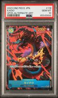 Kaido OP05 Alternate Art Japanese PSA 10