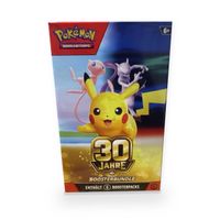 Pokémon Boosterbundle 30 Jahre 6 Booster OVP versiegelt