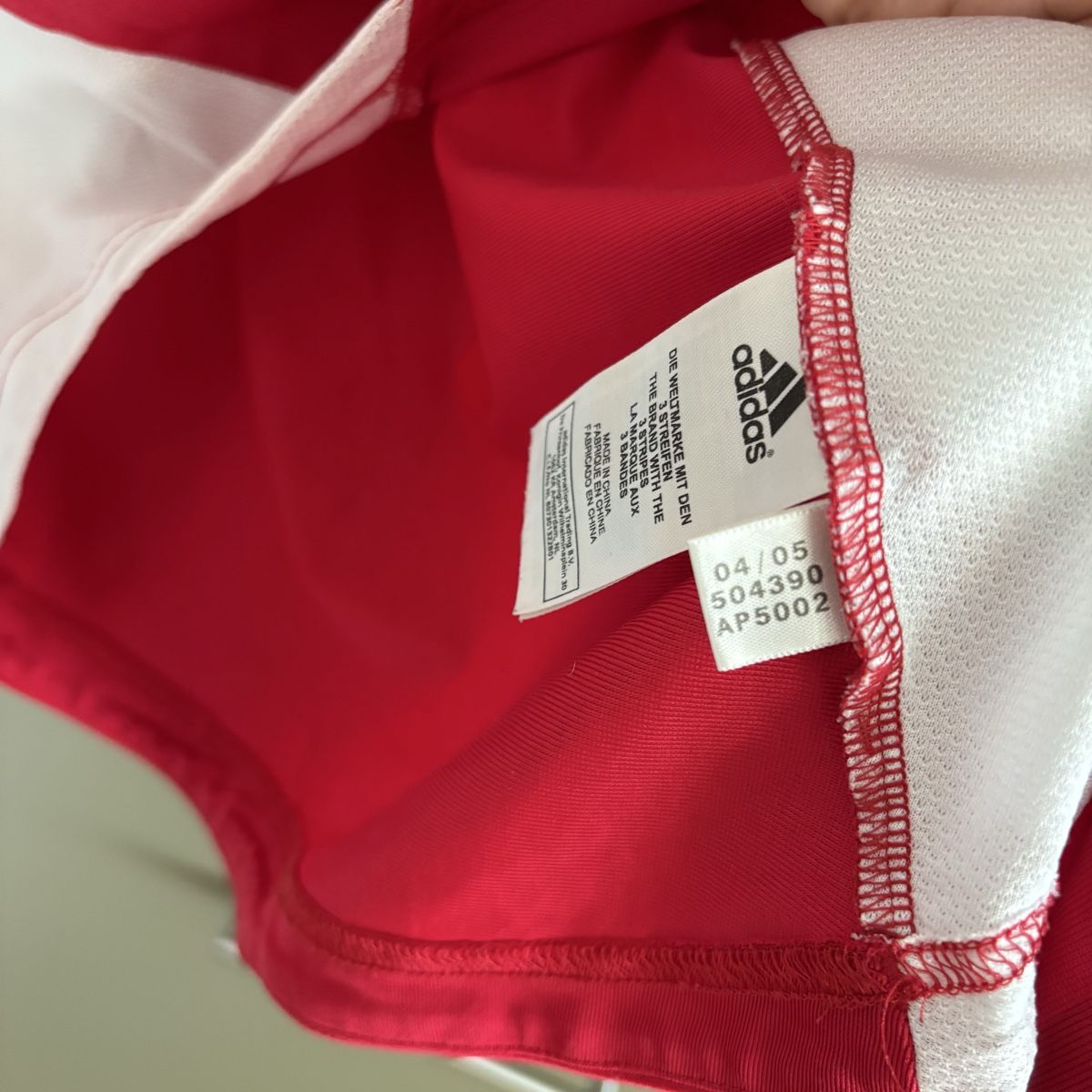 Adidas Canottiere & Pantaloni: Ajax Amsterdam Trikot Adidas Training – Usato da Winterthur venduto da LaBodega 4