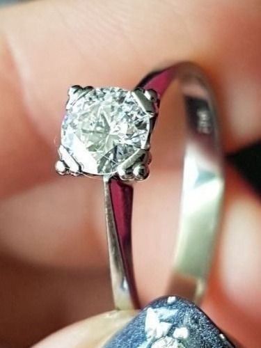 Bagues: Edler Solitärring mit 1 Brillant – Neuf (Voir description) à Unterägeri par Altgoldschmuck 1