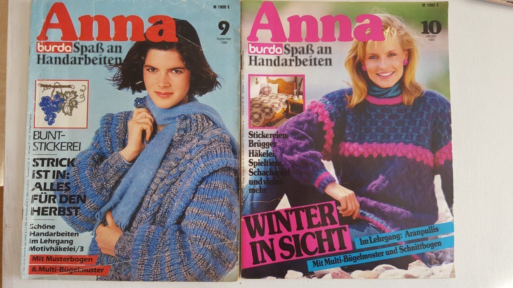 Riviste & Magazine: 5 verschiedene Strickhefte mit Modellen – Usato da Toffen venduto da daenuu 3