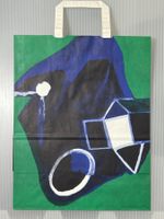 Original Pierre Raetz Migros Tragetasche Kunst signiert
