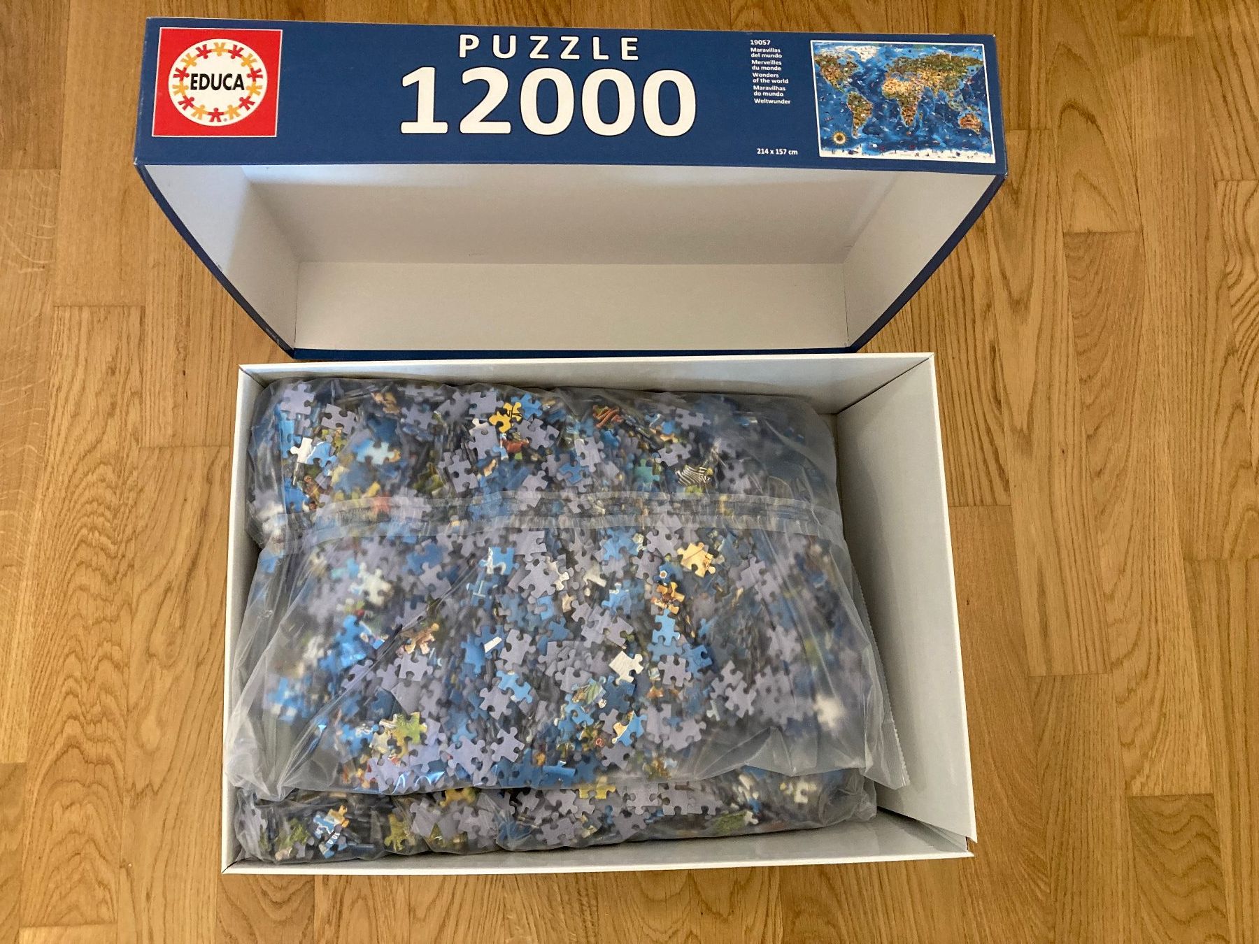 Puzzle: Educa Puzzle 12000 Teile Welt – Nuovo (secondo la descrizione) da Kreuzlingen venduto da Pasba17 3