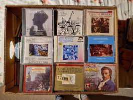 Über 400 Klassik CDs en Bloc, mehrheitlich in gutem Zustand!