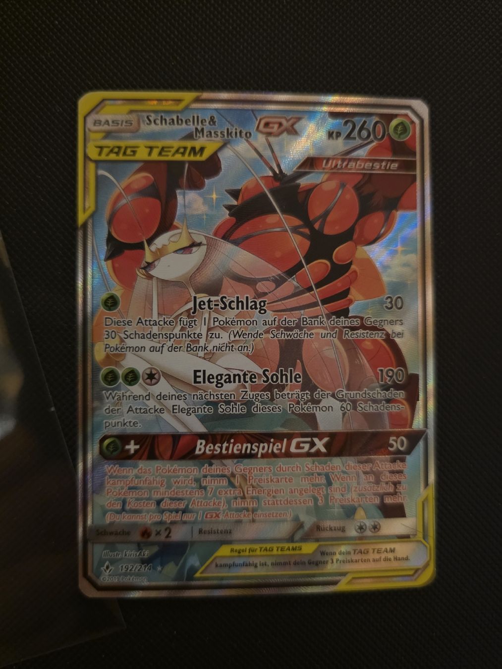 Pokémon Carte collezionabili: Pokémon Tag Team Schabelle – Nuovo (secondo la descrizione) da Tscheppach venduto da Patrick-John