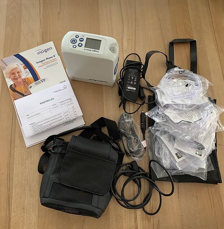Attrezzature mediche: Portables Sauerstoffgerät Inogen Rove 6 – Usato da Münsingen venduto da Belpbergstrasse67