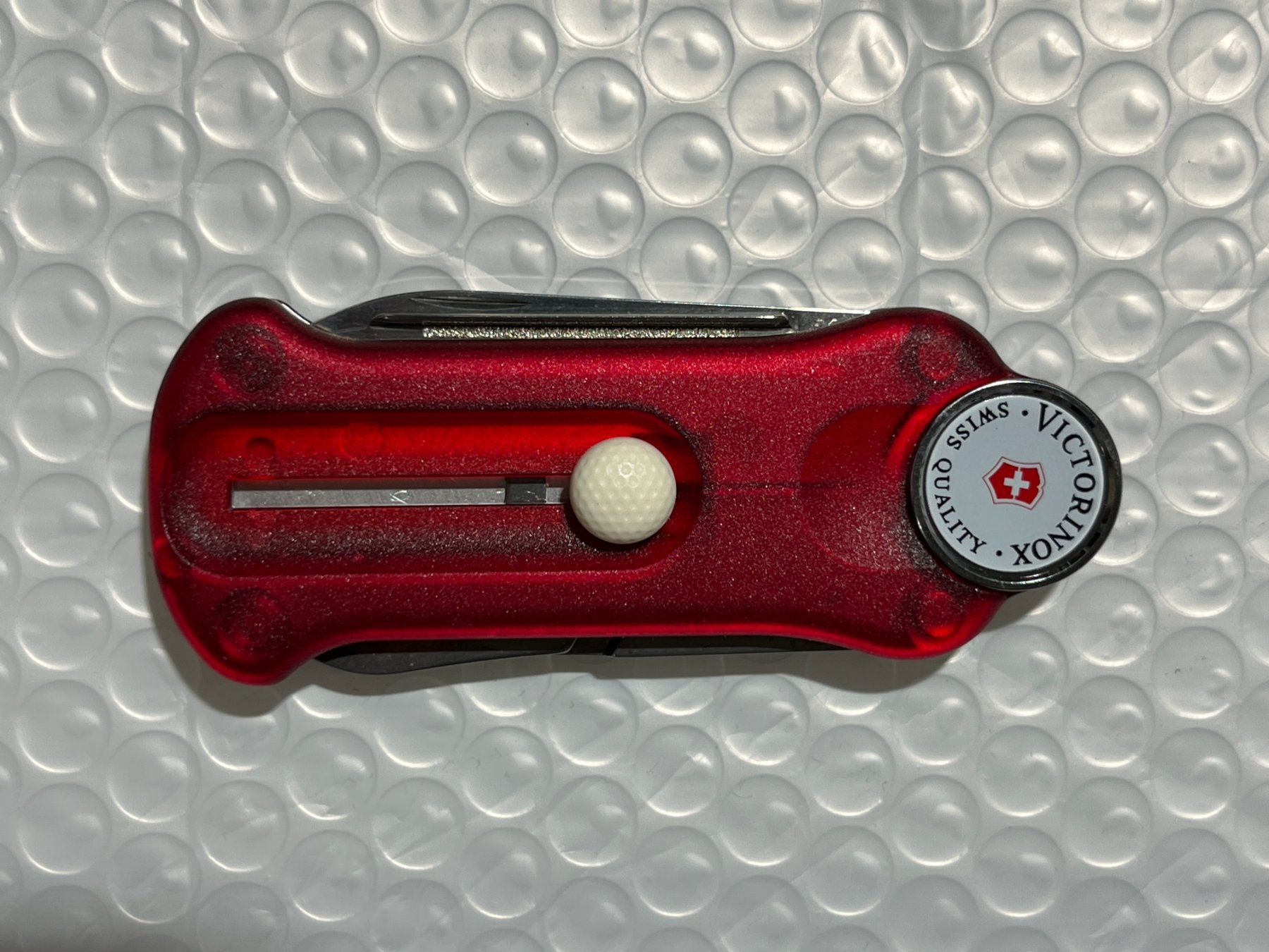 Victorinox Taschenmesser: Victorinox Golf Tool, Rot. Ungebraucht. – Gebraucht aus Zürich von koila