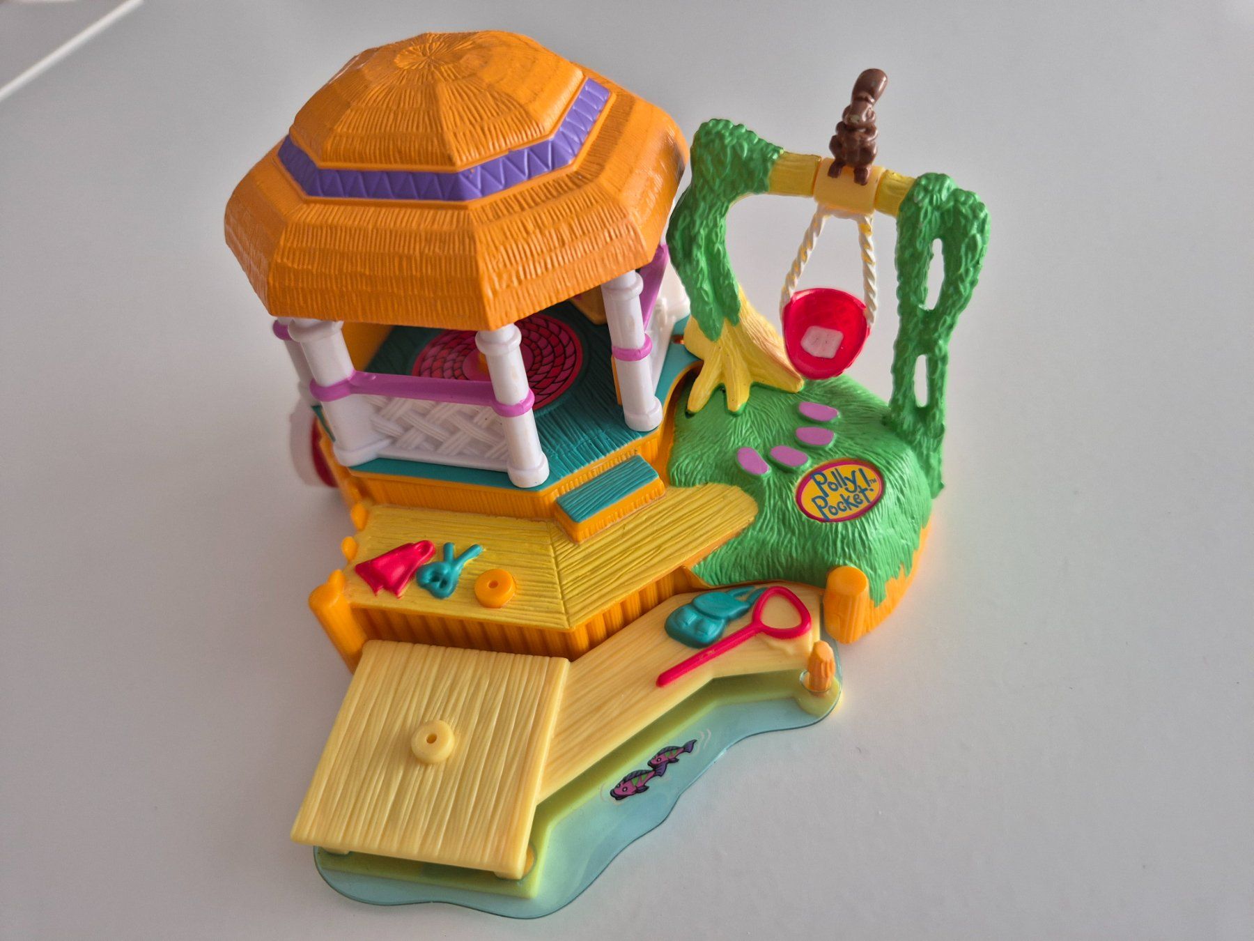 Polly Pocket Bambole: Polly Pocket Fun River Pavillon – Usato da Zürich venduto da pau_y8mv 4