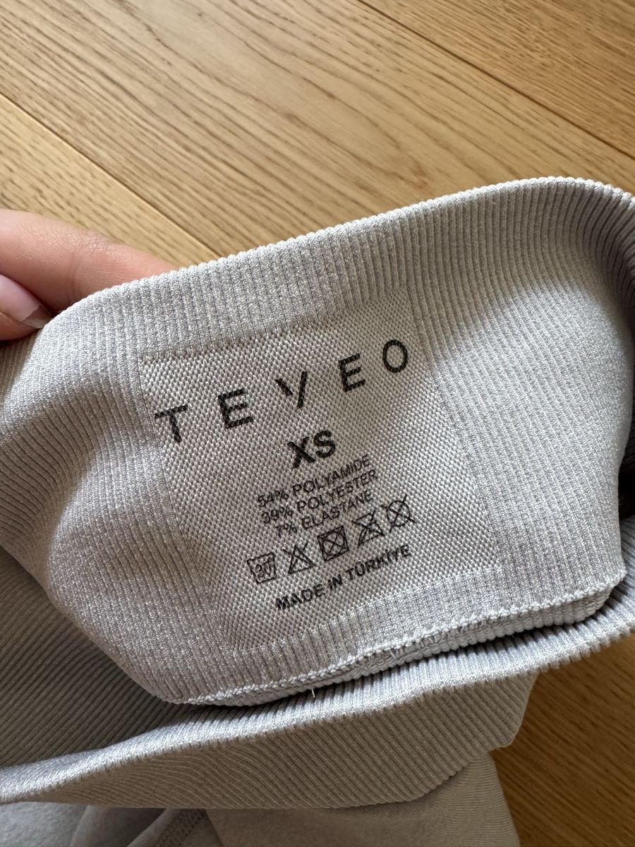 Teveo Leggings: Timeless Scrunch Leggings "Hellgrau" Grösse XS – Neu (gemäss Beschreibung) aus Zürich von milenaxx 4