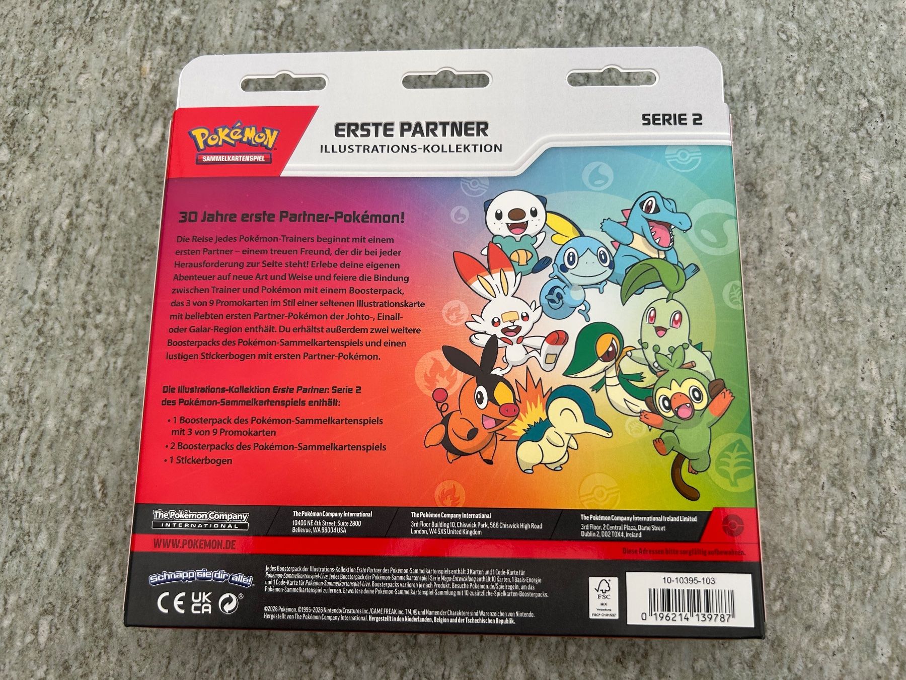 Pokémon Carte collezionabili: Pokemon Erste Partner Kollektion Serie 2 – Nuovo e nell'imballaggio originale da Winterthur venduto da Wusa01 5