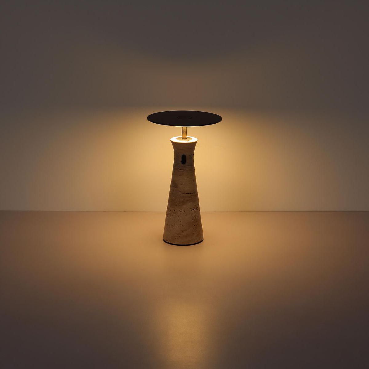 Lampade: LED Tischleuchte, Akku, 34 cm Höhe – Nuovo (secondo la descrizione) da Kreuzlingen venduto da Smart-Light 2