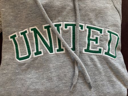 Kapuzenpulli / Hoodie grau XS (New Yorker)