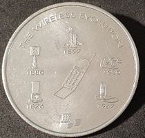 GG128 - Alte Ameritech Medaille Expo 1992 Sevilla