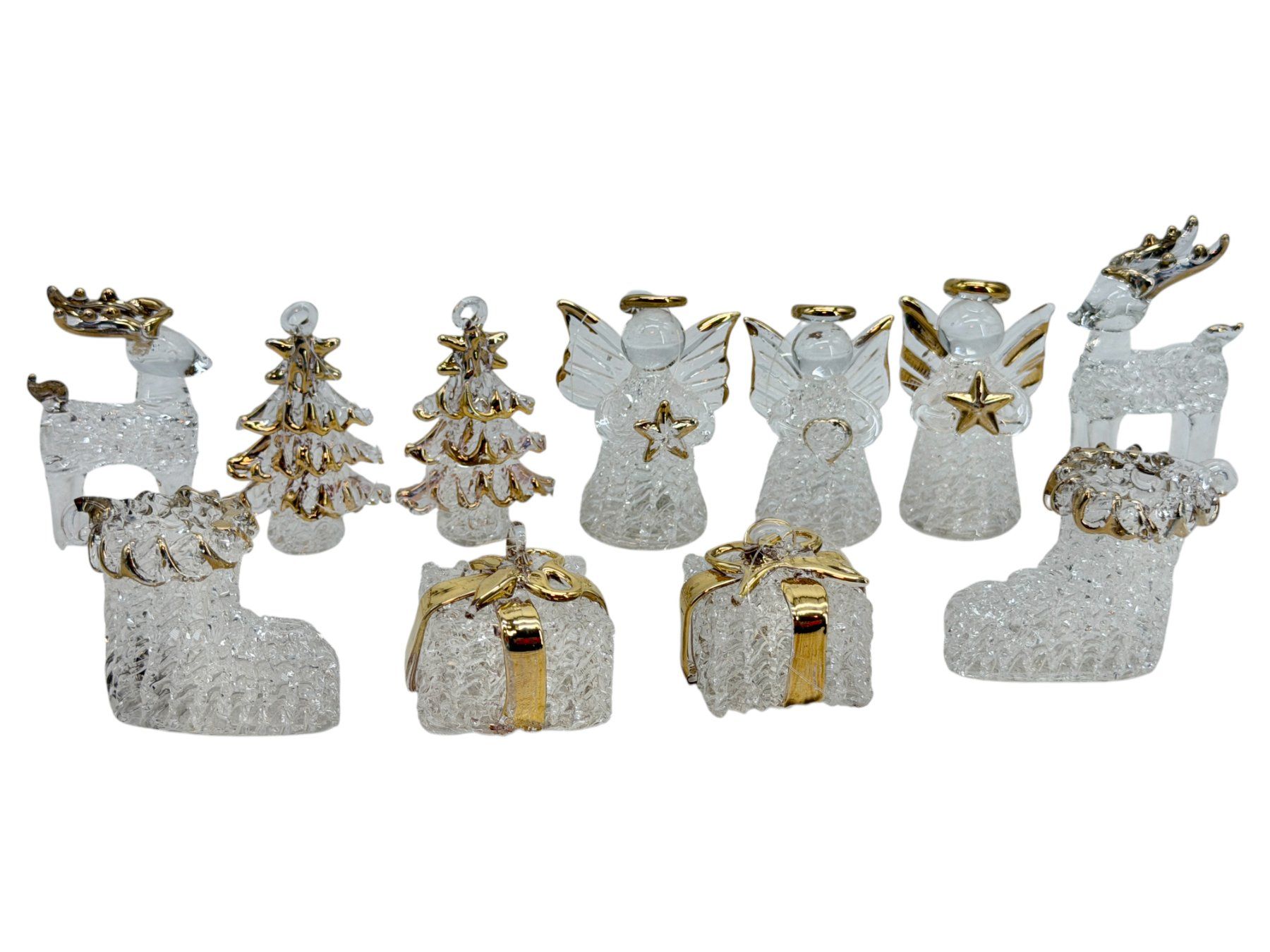 Tutte le decorazioni: 10 décorations de Noël en verre KURT ADLER – Usato da Morges venduto da Auct 3