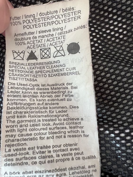 Cinque Giacche: Lederjacke – Usato da Winterthur venduto da Montreal63 2