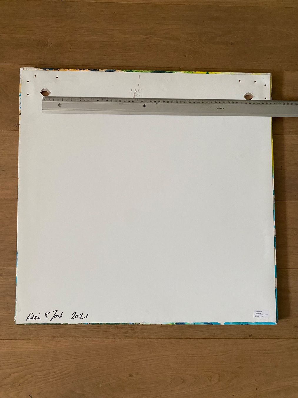 Gemälde: Acrylbild - einzigARTig - 58x58 cm – Neu und originalverpackt aus Dübendorf von Montclair 3