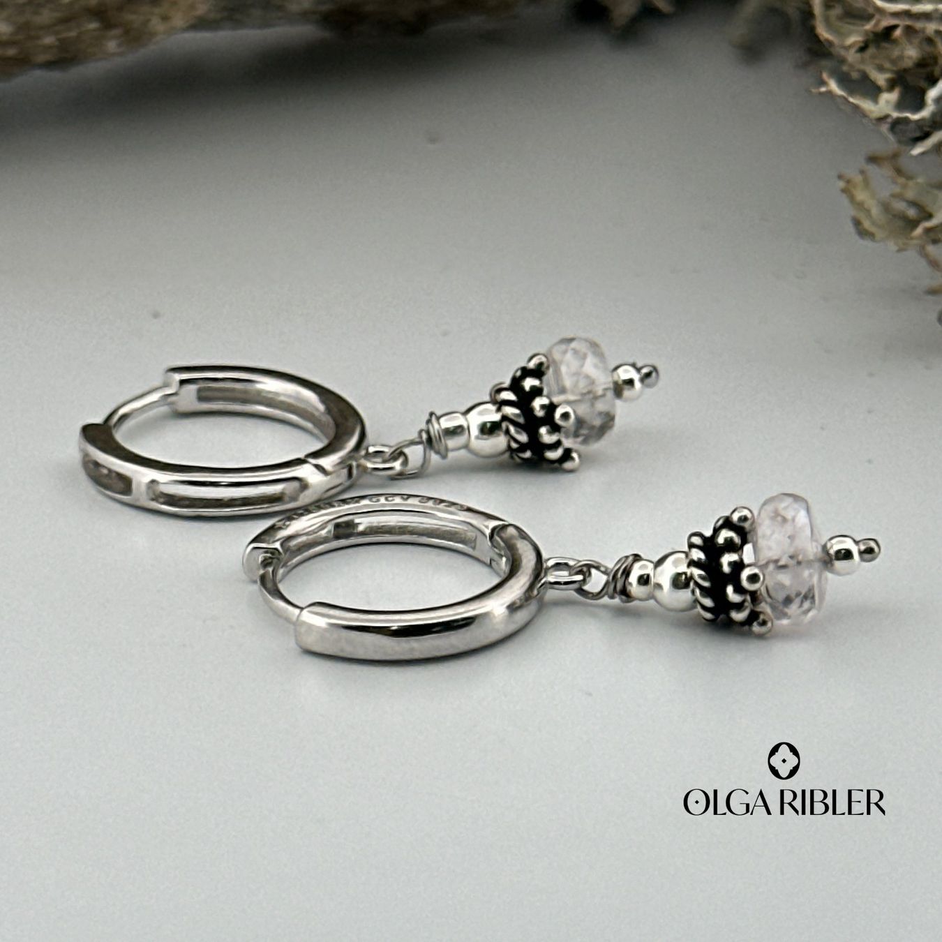 Olga Ribler Ohrringe & -stecker: Ohrringe mit Spinel Silber 925 – Neu (gemäss Beschreibung) aus Luzern von Schmuckoutlet 7