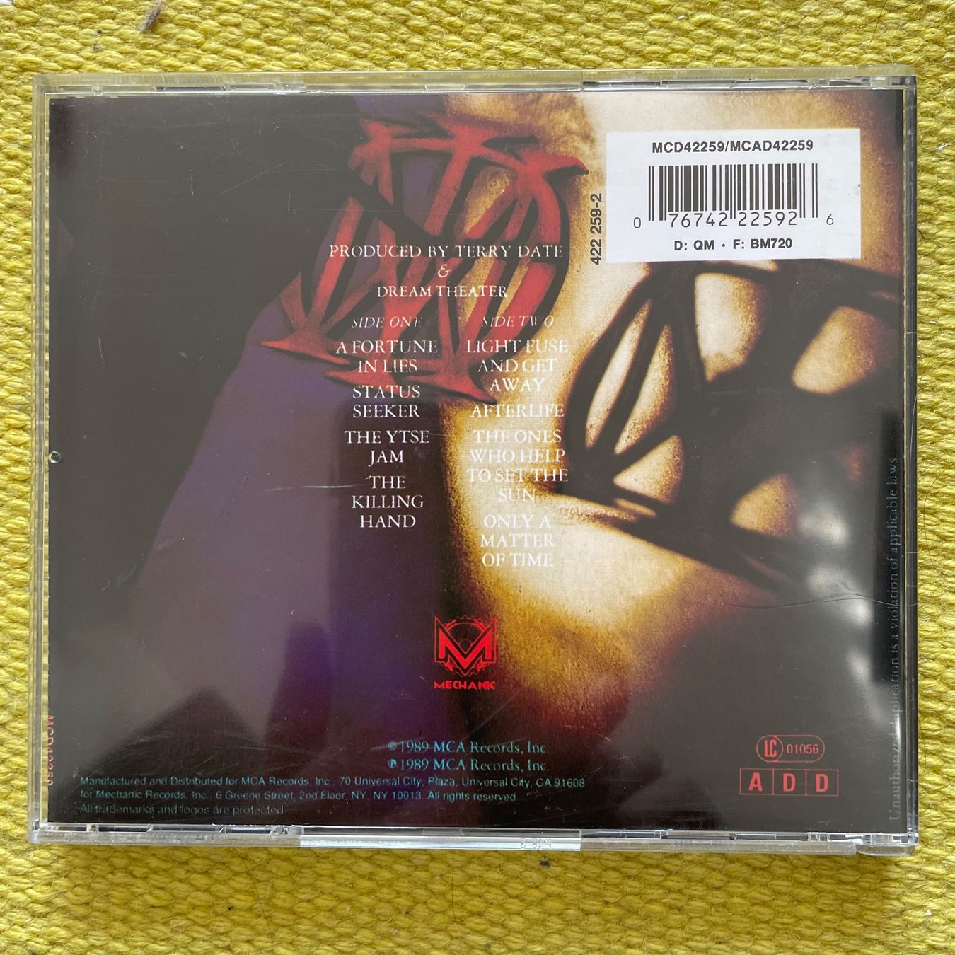 CD: DREAM THEATER-WHEN DREAM AND DAY UNITE – Usato da Rorschacherberg venduto da CD-Roli 1