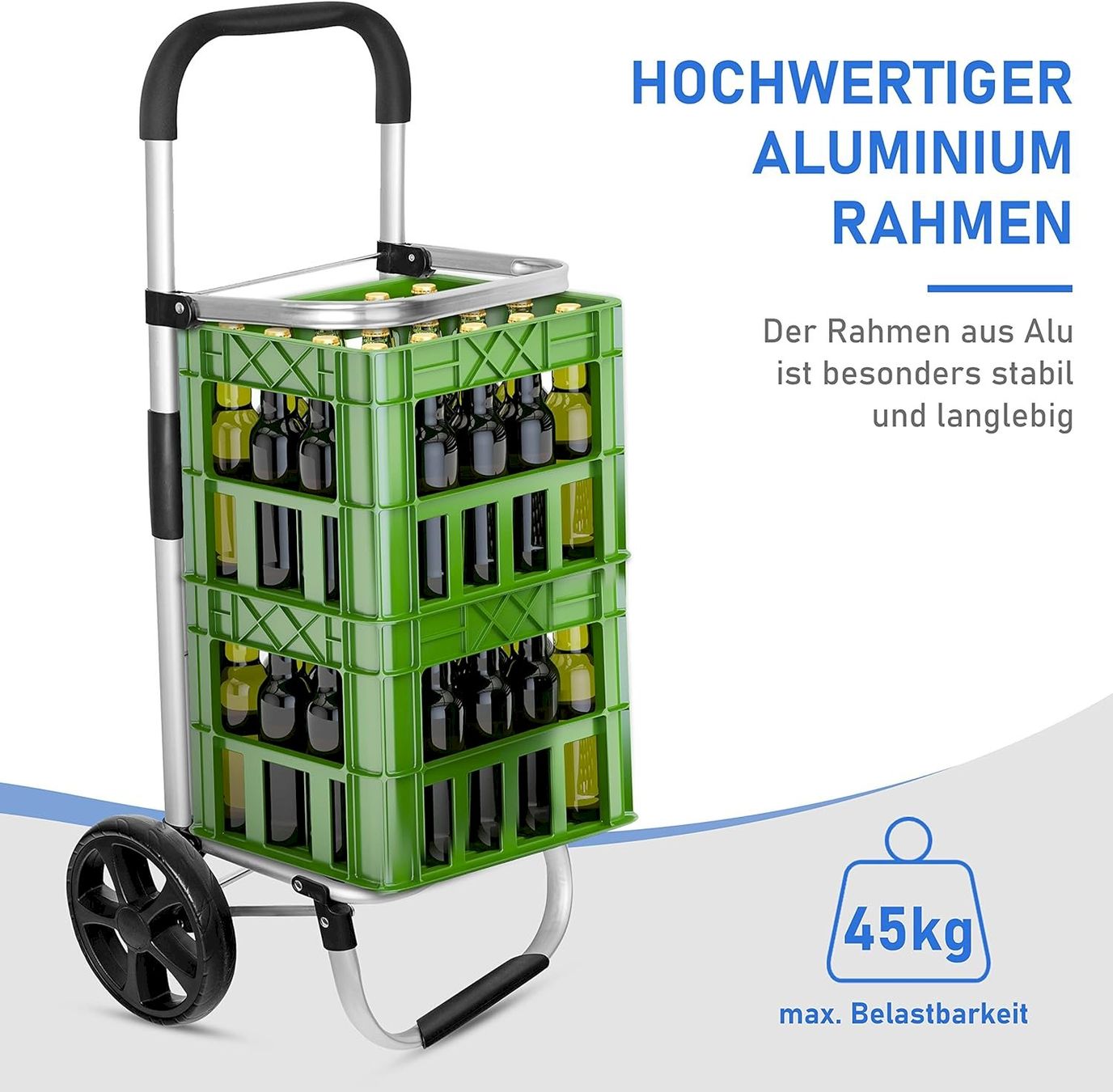 Altro per la casa: Einkaufstrolley mit Kühlfach Grau – Nuovo e nell'imballaggio originale da Bottighofen venduto da zaap 4
