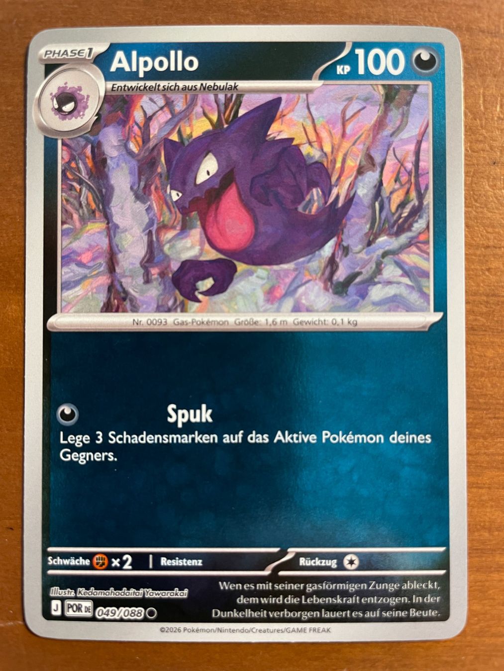 Pokémon Cartes à collectionner: Pokemon Alpollo Reverse (Versand gratis) – Neuf (Voir description) à Chur par Angerson