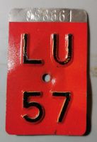 Velonummer LU 57