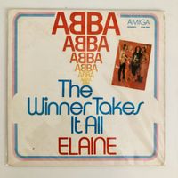 ABBA Amiga EX DDR Vinyl Original The Winner Takes it all