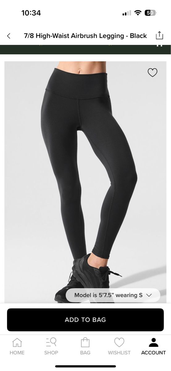 Alo Yoga Leggings: Alo Yoga 7/8 leggins – Usato da Zürich venduto da millaiana 2