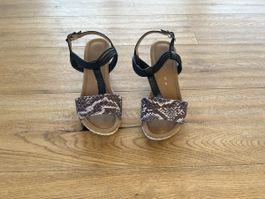 Gabor Ladies Summer Wedges Size 5 Snakeskin