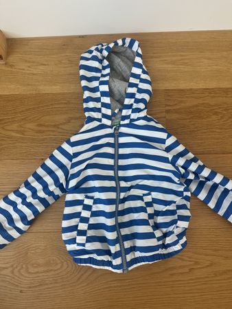 Übergangsjacke United Colors of Benetton blau gestreift