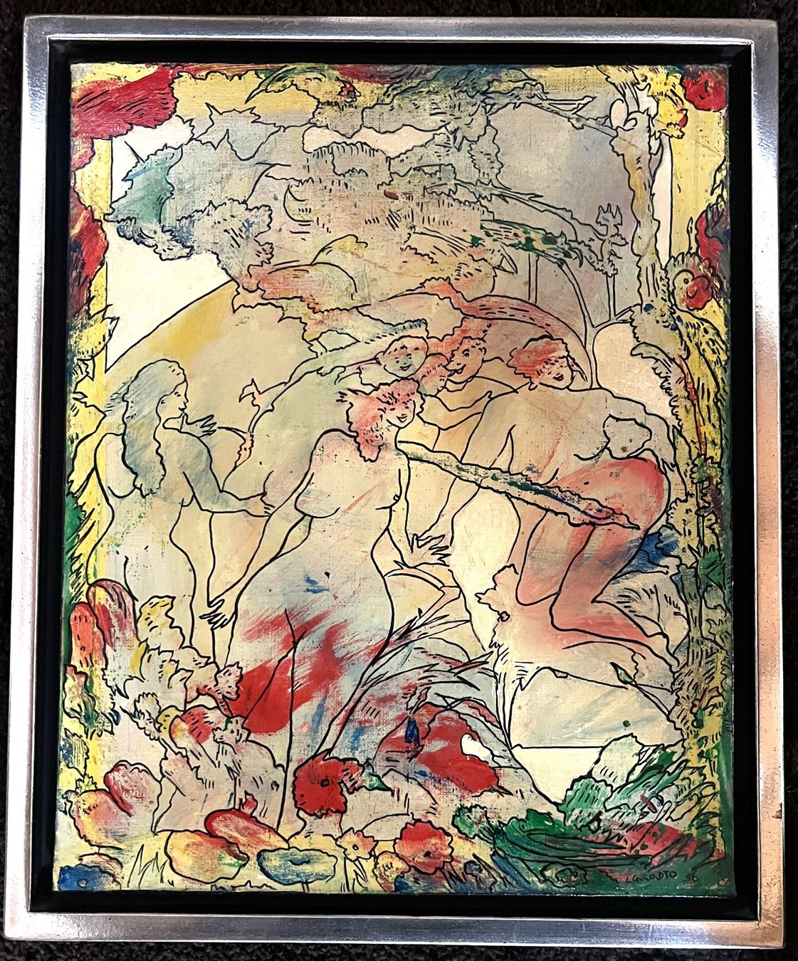 Dipinti: Tableau du gentil Godjo – Usato da Vétroz venduto da Chrisbad60