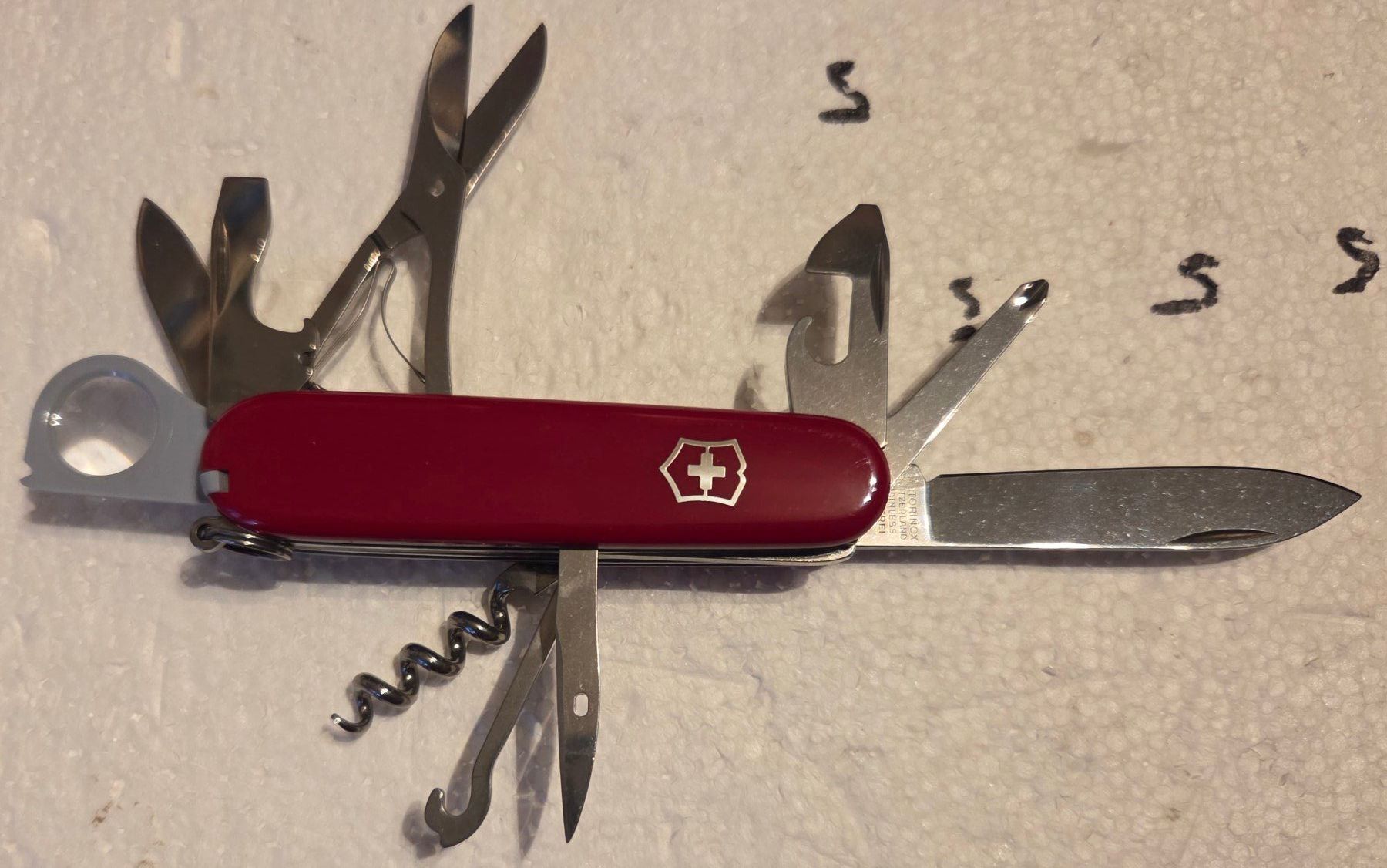 Victorinox Couteaux de poche: Victorinox Explorer Sackmesser m. Etui – Neuf (Voir description) à Gossau SG par tenerife11 1