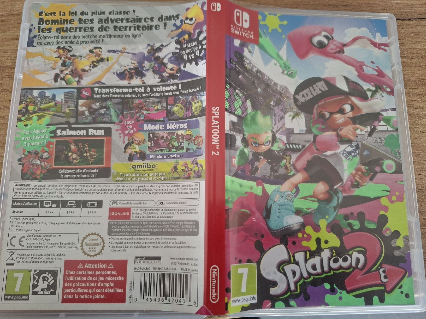 Nintendo Giochi: Splatoon 2 Nintendo Switch - Jeu d'action multijoueur! – Usato da Fully venduto da Kalya 2