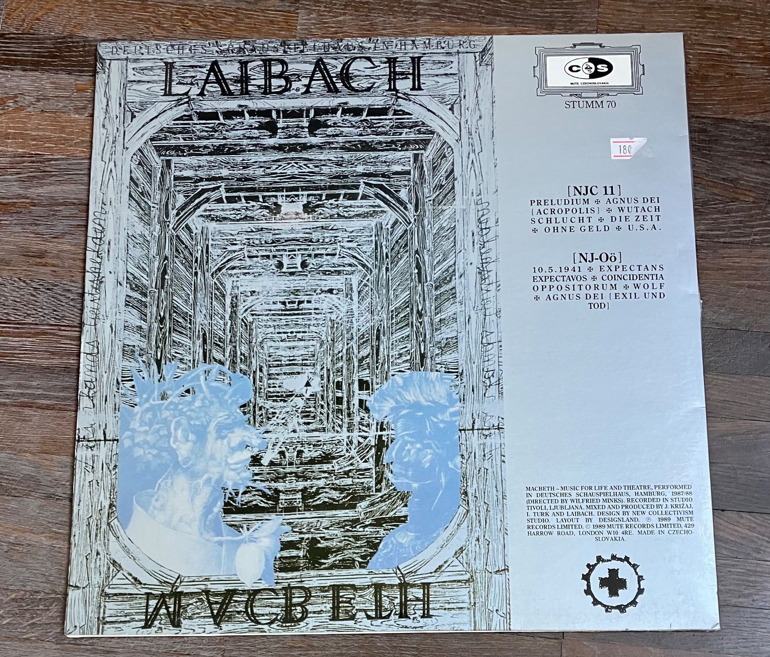 Dischi in vinile: LAIBACH - MACBETH – Usato da steffisburg venduto da Dstauffer 2