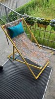 Chaise longue relookée 