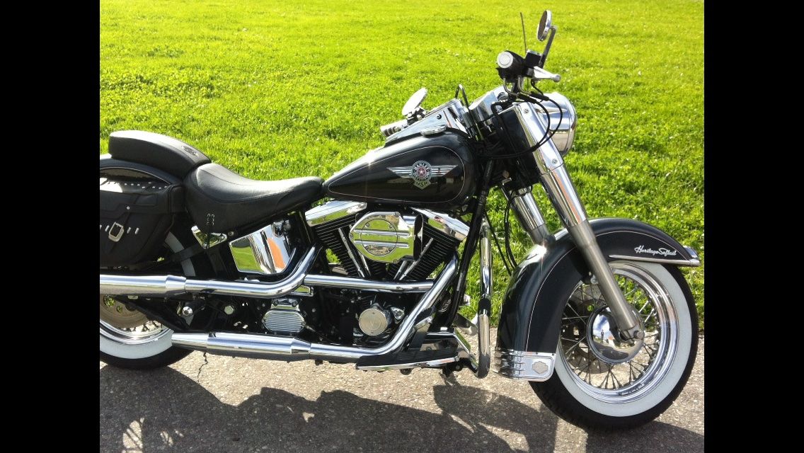 Harley-Davidson Chopper: Harley Davidson Heritage Softail Classic – Usato da St.Gallen venduto da Alpine610 2